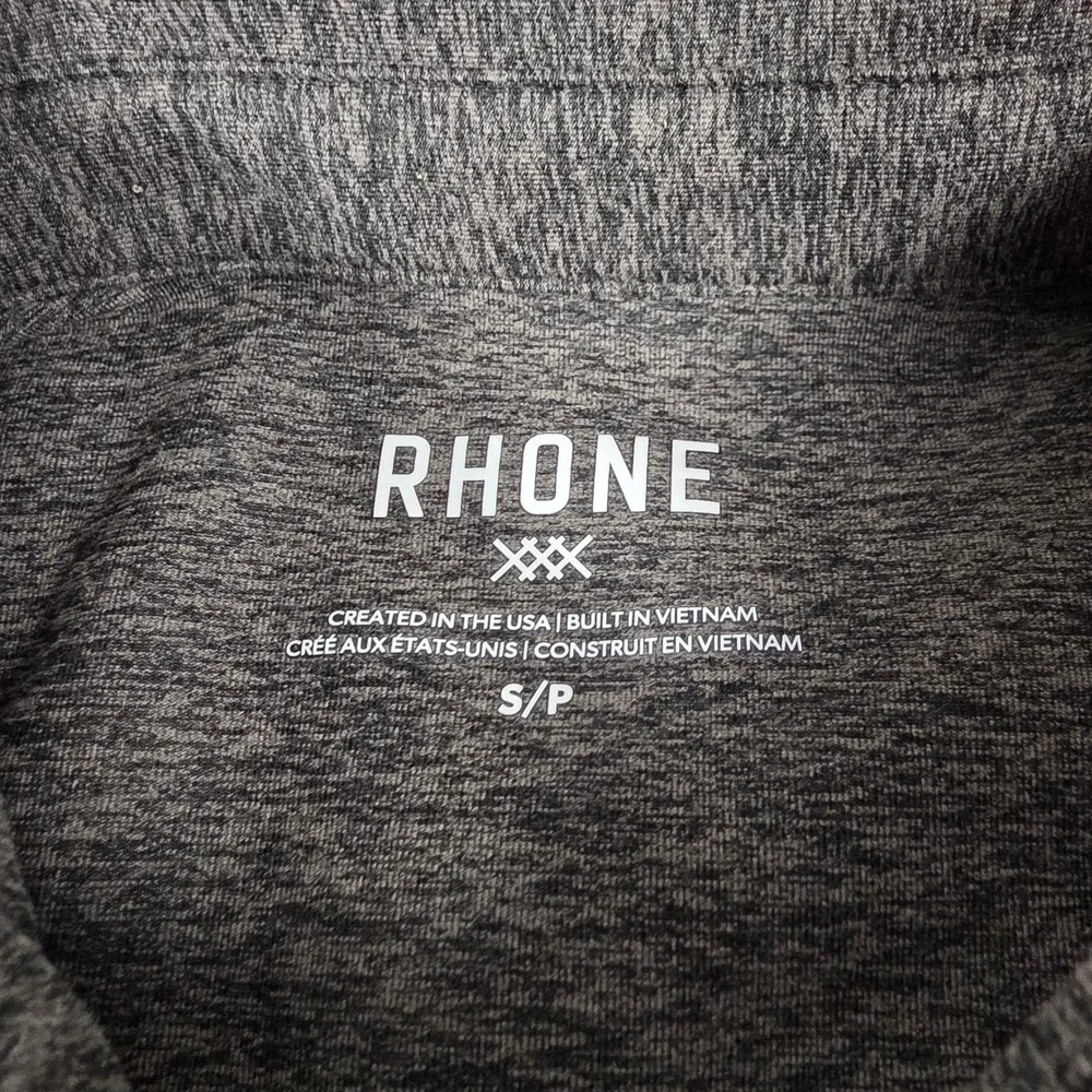 Rhone Mens Small Button Down Shirt‎ Olive Grey Commuter Performance 101622